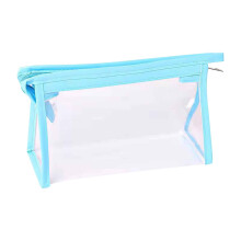 Transparent Pencil Bag PVC Large-Capacity 22x12cm