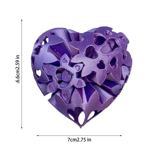 Christmas Decor Cut Outs Hearts and Balls Set 2