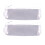 Mesh pen bag with zipper 2 pcs 1