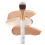 Sunjoy Tech Makeupborste Aluminiumrör Foundationborste 1 st 4