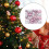 Christmas Ball Ornaments Pink White 46 pcs 7