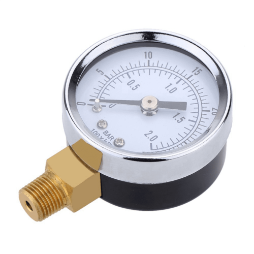 Manometru cu cadran mini 0-30 PSI 0-2 Bar 1