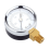 Pressure Gauge 0-30 PSI 0-2 Bar Mini Dial Black 6