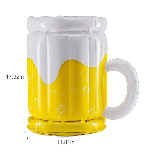 Inflatable Beer Mug for Summer Party Decorations 1