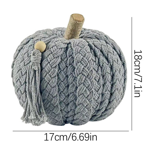 Handcrafted Knitted Pumpkin Decoration1pc 2