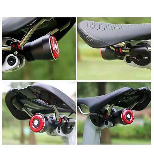 Smart Rear Bicycle Light with Brake Activation and USB 2