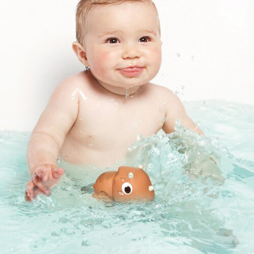 Dinosaur Bath Toy Wind-Up Swimming with Wagging Tail 1