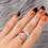 Frosch-Pilz-Ring, verstellbar, Damenschmuck 4