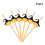Halloween Straws Skull Spider Design 24Pcs 1
