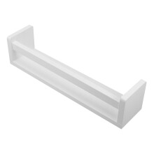 Estante blanco para especias, multifuncional para el hogar, sin necesidad de perforar.