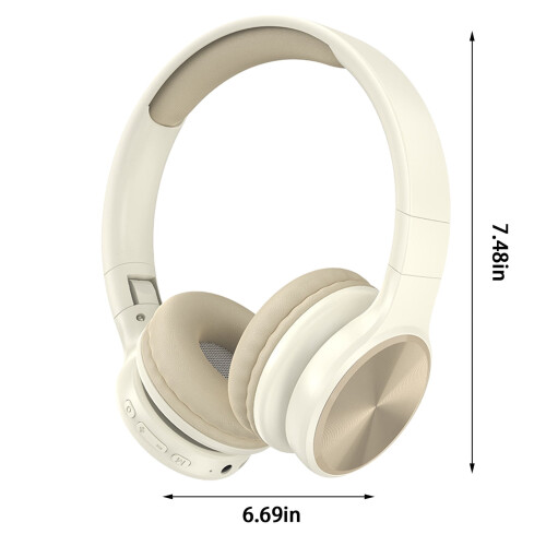 Bluetooth over-ear headset with noise cancelling mic and 2