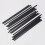 Black plastic cocktail straws 5 inches 500 count 4