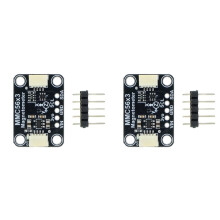 2X MMC5603 Triaxiale Magnetometermodule Hoge Gevoeligheid voor STEMMA QT/Qwiic Interface