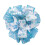 Christmas Tree Topper Bow Blue 13x34 in 2