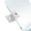 Glass Clip Shelf Bracket Wall Mounted Heavy Duty 5 Pcs 3