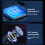 Φορητό ηχείο Bluetooth 5.0 RnemiTe-amo, στερεοφωνικός ήχος, υπογούφερ εξωτερικού και 4