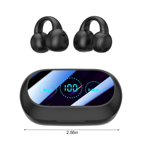 Wireless Ear Clip Bone Conduction Headphones Bluetooth 5.3 2