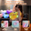 Heart Shaped Plush Pillow with LED Light Purple 7