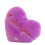 Heart Shaped Plush Pillow with LED Light Purple 8