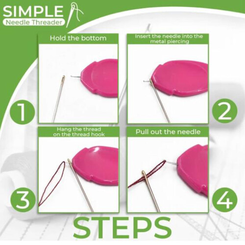 Herrnalise home storage needle threader set of 5 2
