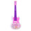 Conjunto de guitarra elétrica de brinquedo com microfone para crianças 7