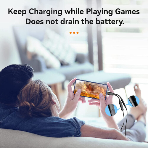 USB-C auf 3,5-mm-Audio- und Ladeadapter PD60W 2