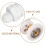 Shower Door Pulley Rollers Metal Nylon 6 Pcs 5