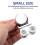 Shower Door Rollers Zinc Alloy 4 Pack 2