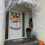 Χαλί Πόρτας Halloween 24x16in, Χαλί Μάγισσας με Κέρασμα ή Λάθος, Στοιχειωμένο Σπίτι, για 6