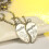 Mor dotter matchande halsband set 5