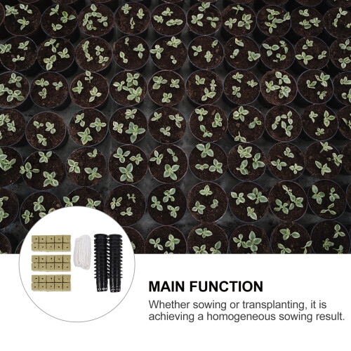 Hydroponics Net Cups and Wool Starter Plugs Set 2