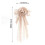 Christmas Tree Topper Bow Grey Silver Snowflake 40x12 Inch 5