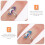 Hippocampus Stemmingsring Verstelbare Kleurveranderende Ring 5