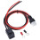 Strømledning for FT-897D6-pinners 1m med 30A sikring 3