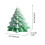 Juletrelysform gips aromaterapi display1 5