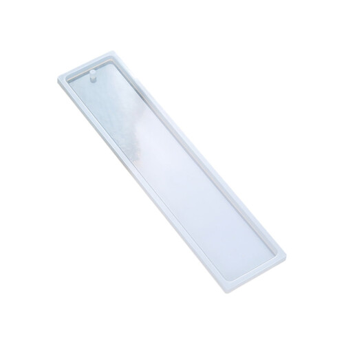 Molde de silicona rectangular para marcapáginas, manualidades DIY, 1 unidad 1