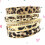 Pulsera elástica de mujer con estampado de leopardo 3