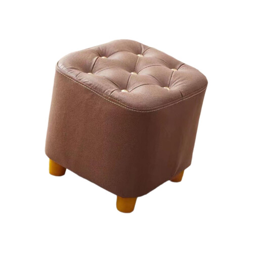 Podnóżek TISHITA ottoman brązowy 1 sztuka 2