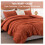 Tacar Clúdaigh Oráiste Dóite Terracotta Boho 2 phíosa 3