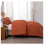 Tacar Clúdaigh Oráiste Dóite Terracotta Boho 2 phíosa 6