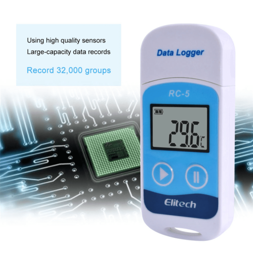 RC-5USB temperaturdatalogger för lager- och laboratoriebruk 1