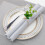 ronds de serviette faits main pour décorer la table à dîner 3