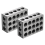 Precision Parallel Blocks Set Hardened Steel 4 pcs 25-75mm 4