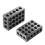 Precision Parallel Blocks Set Hardened Steel 4 pcs 25-75mm 7