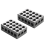 Precision Parallel Blocks Set Hardened Steel 4 pcs 25-75mm 3