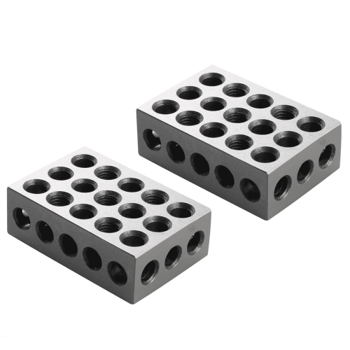 Precision Parallel Blocks Set Hardened Steel 4 pcs 25-75mm 2