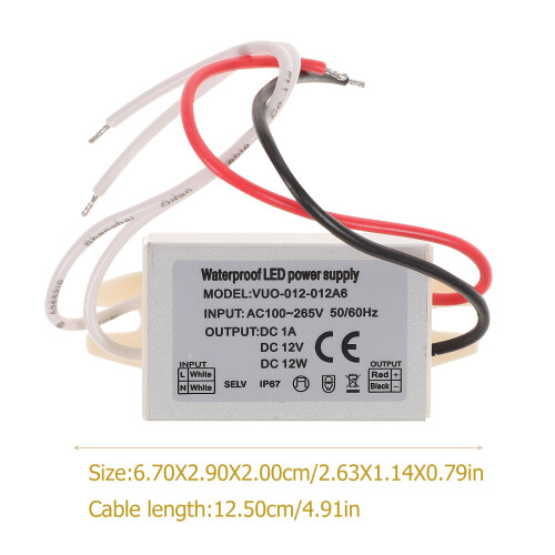 LED driver for outdoor ceiling lamps 12V isolated 2