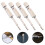 Conjunto de 6 peças de bits de chave de fenda com cabeça triangular magnéticos 6
