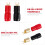Copper gold plated spade terminal fork adapter1pc 3