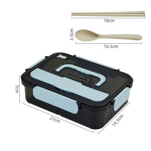 Mosiee lunchbox met servies, draagbare bento-box 2